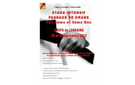 Stage préparation technique régional