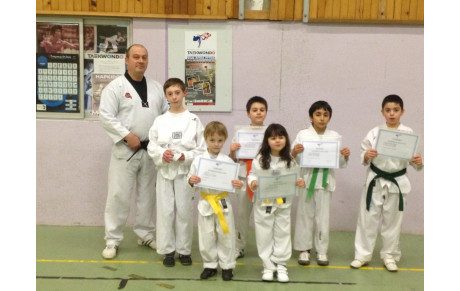 grade Taekwondo enfants 2013