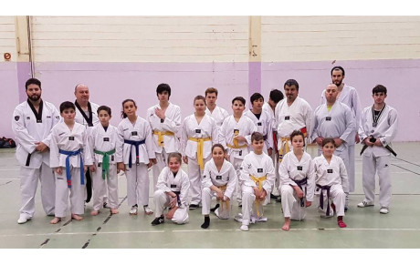 Passage de grades taekwondo janvier 2017