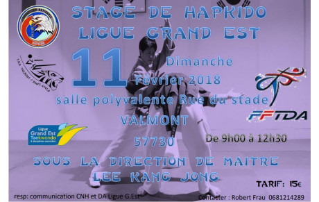 STAGE HAPKIDO 11/02/2018 VALMONT