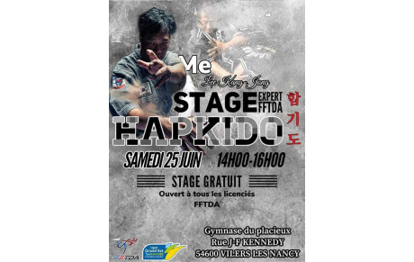 STAGE EXPERT HAPKIDO 25 JUIN 2022