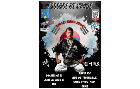 PROMOTION GRADE HAPKIMUDO 21 JUIN 2026