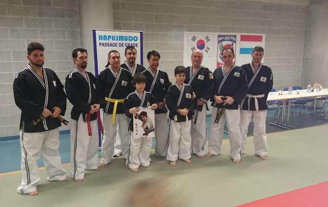 Grade et stage Hapkimudo Luxembourg